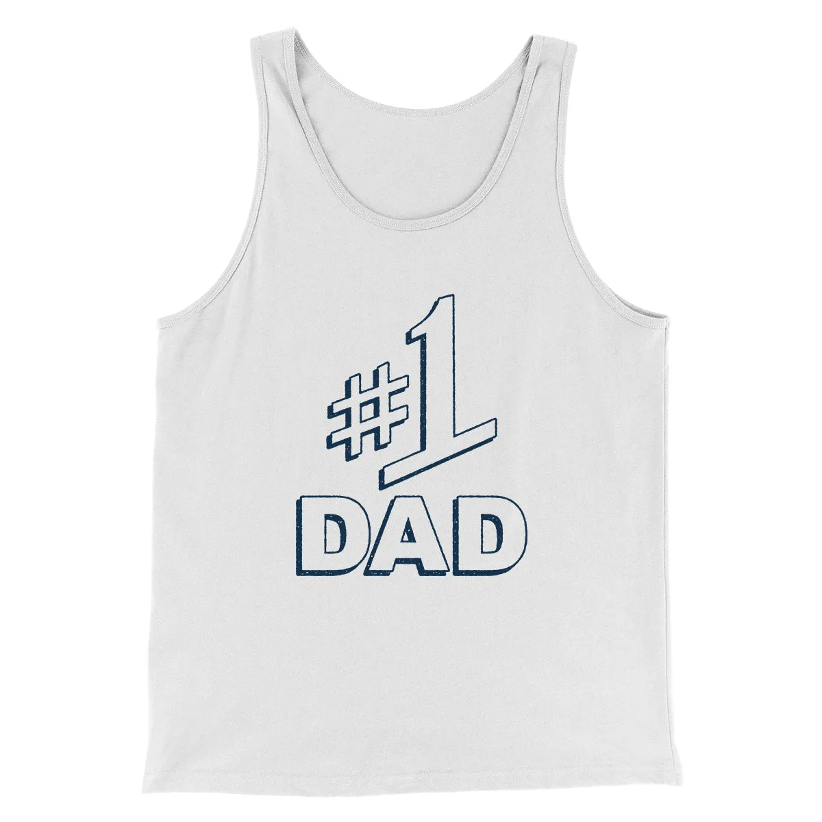 #1 Dad Men/Unisex Tank Top