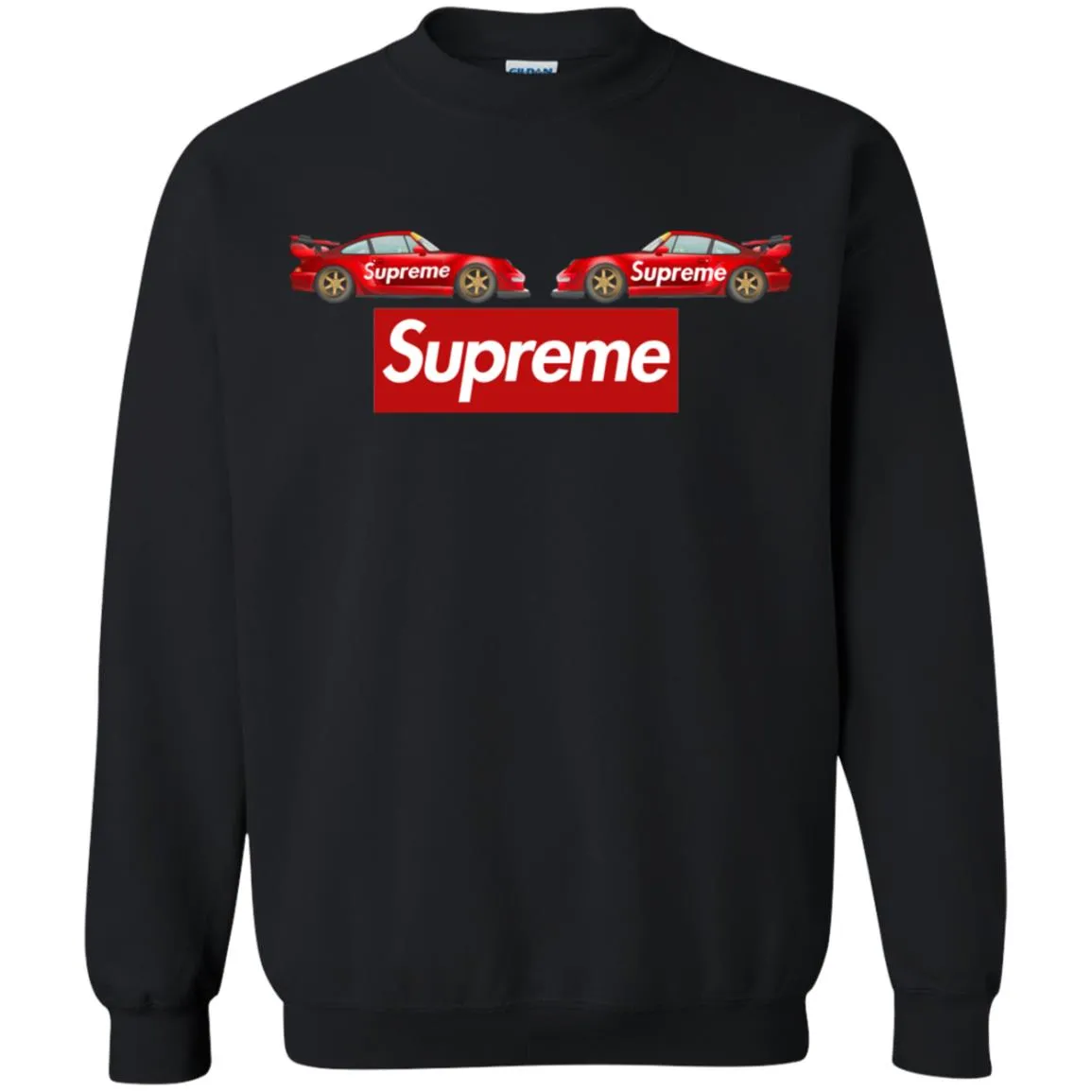 Best Supreme Car T-shirt Crewneck Pullover Sweatshirt