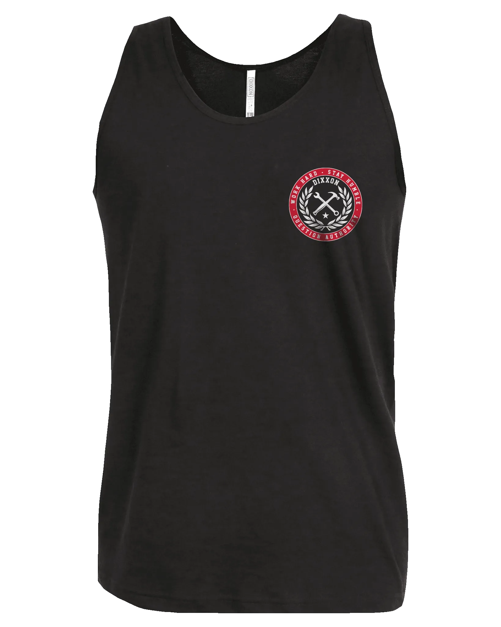 Branded Tank - Black & Red