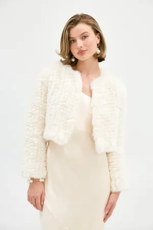 Bridal Faux Lola Jacket - Ivory