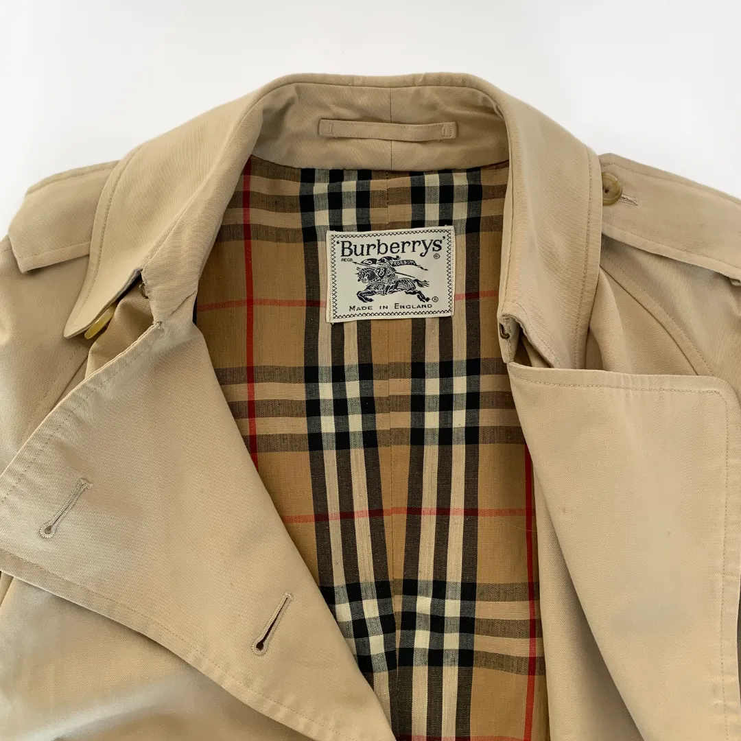 Burberry Trench Coat Cotton