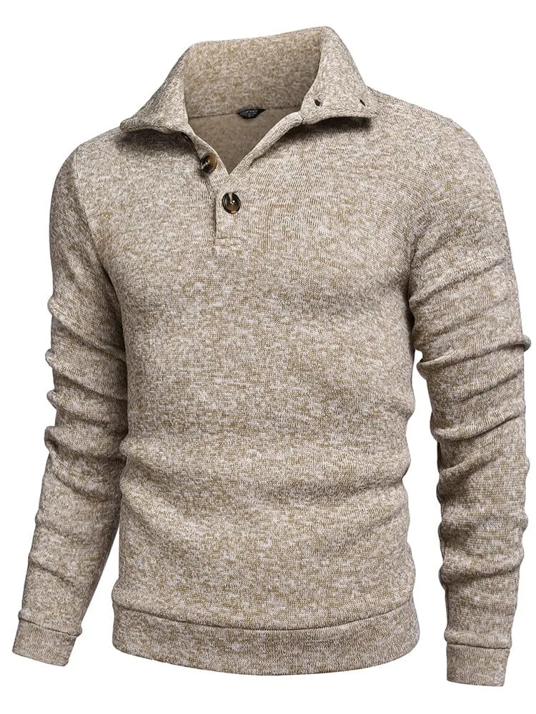 Casual Thermal Texured Knitted Sweatshirt (US Only)