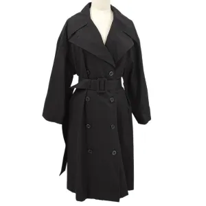 Chanel * belted cotton trench coat