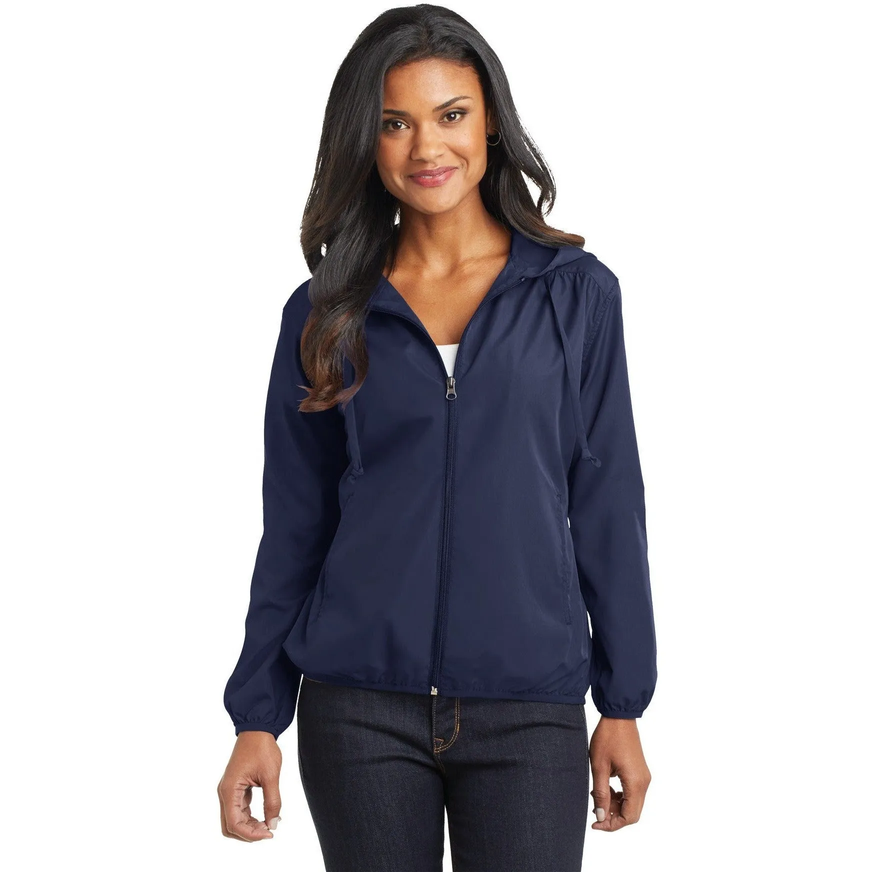 CLOSEOUT - Port Authority &reg; Ladies Hooded Essential Jacket