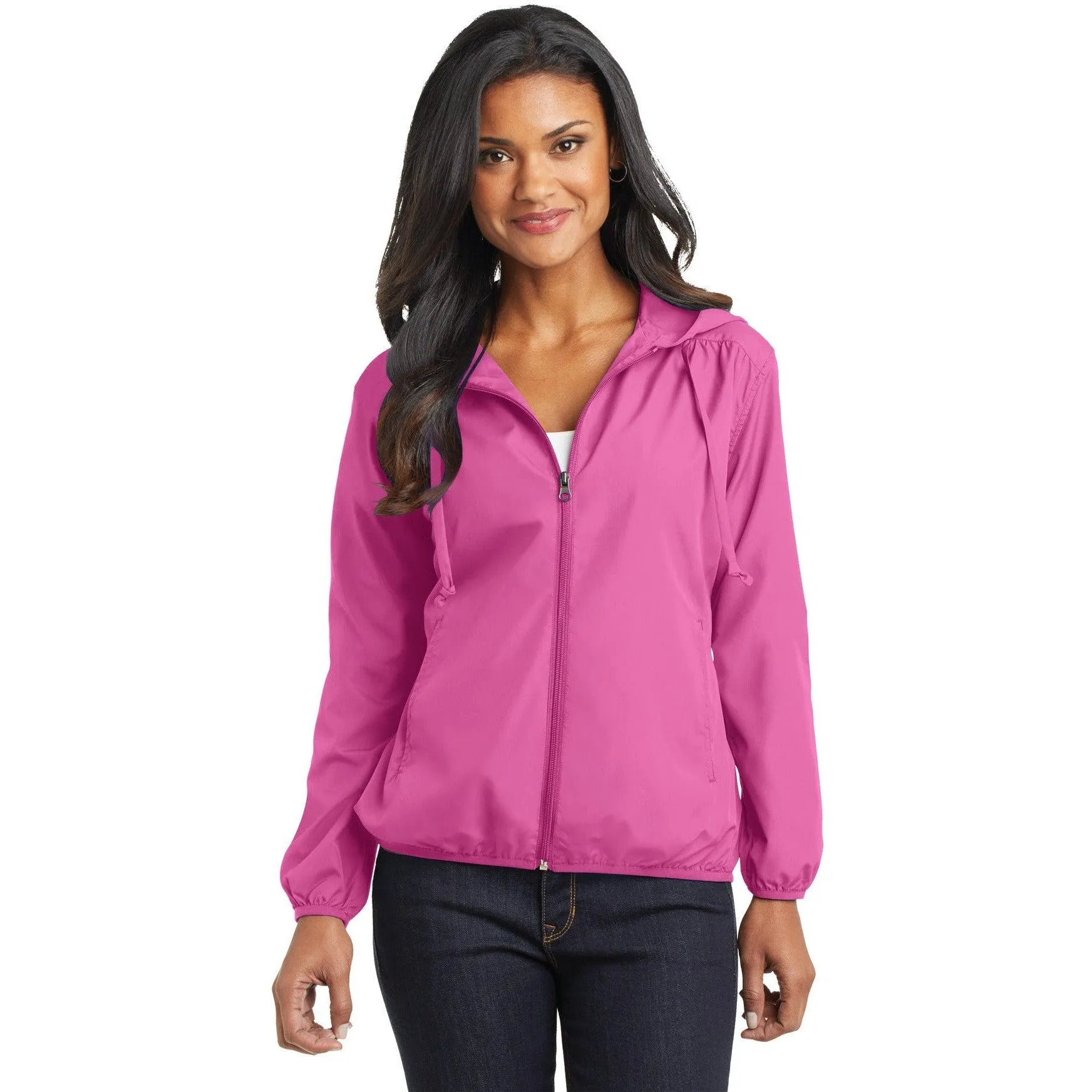 CLOSEOUT - Port Authority &reg; Ladies Hooded Essential Jacket