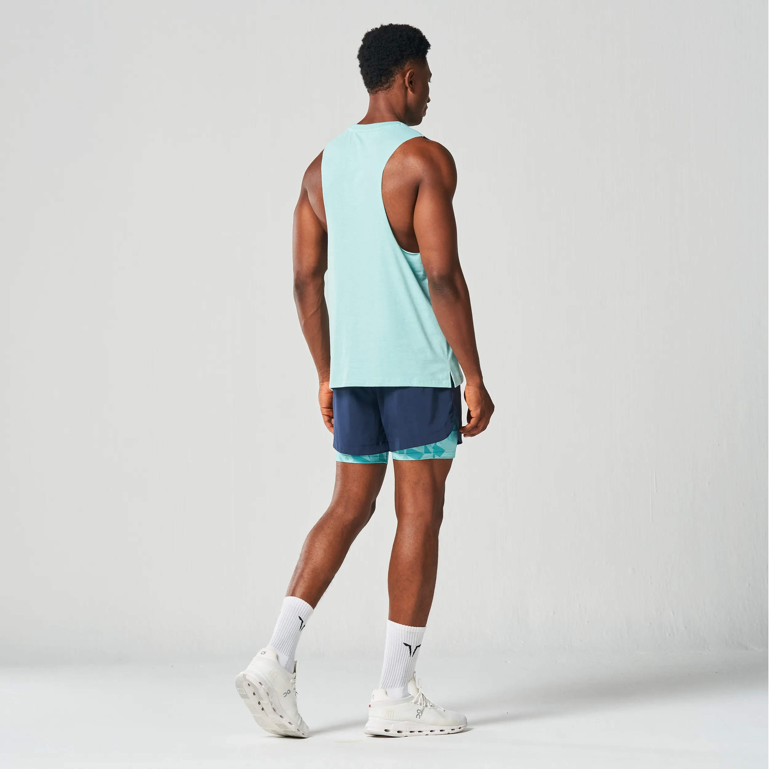 Core Belief Tank - Canal Blue Marl