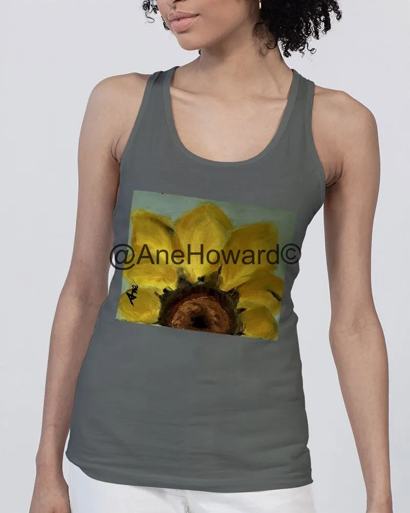 Cotton Jersey Tank Sunflower