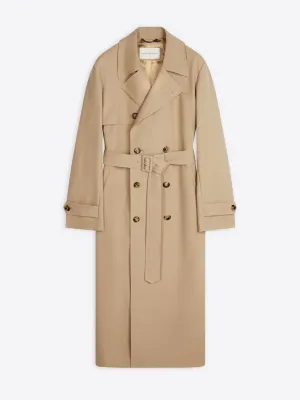 Cotton trench coat