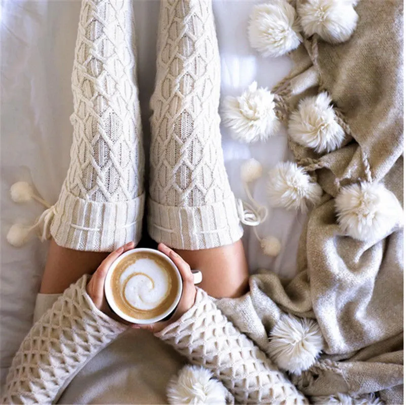 Cozy Knit Stockings