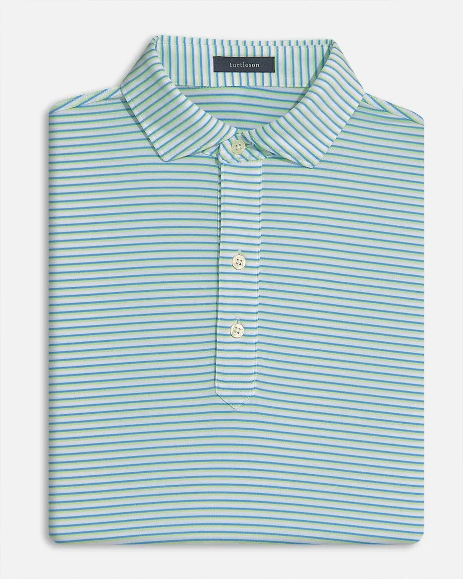 Dean Stripe Performance Polo