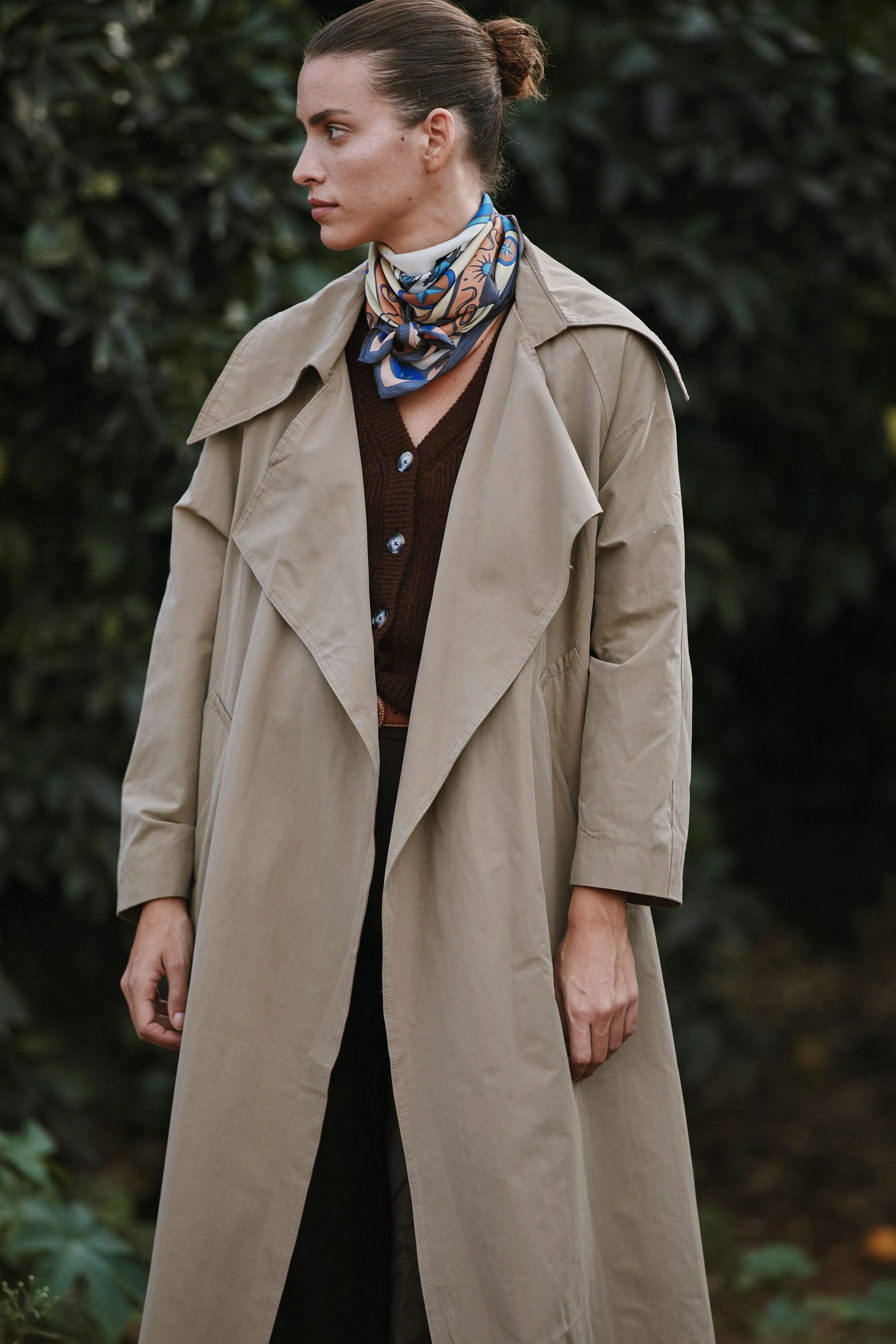 Eddie Envelope Trench  Coat