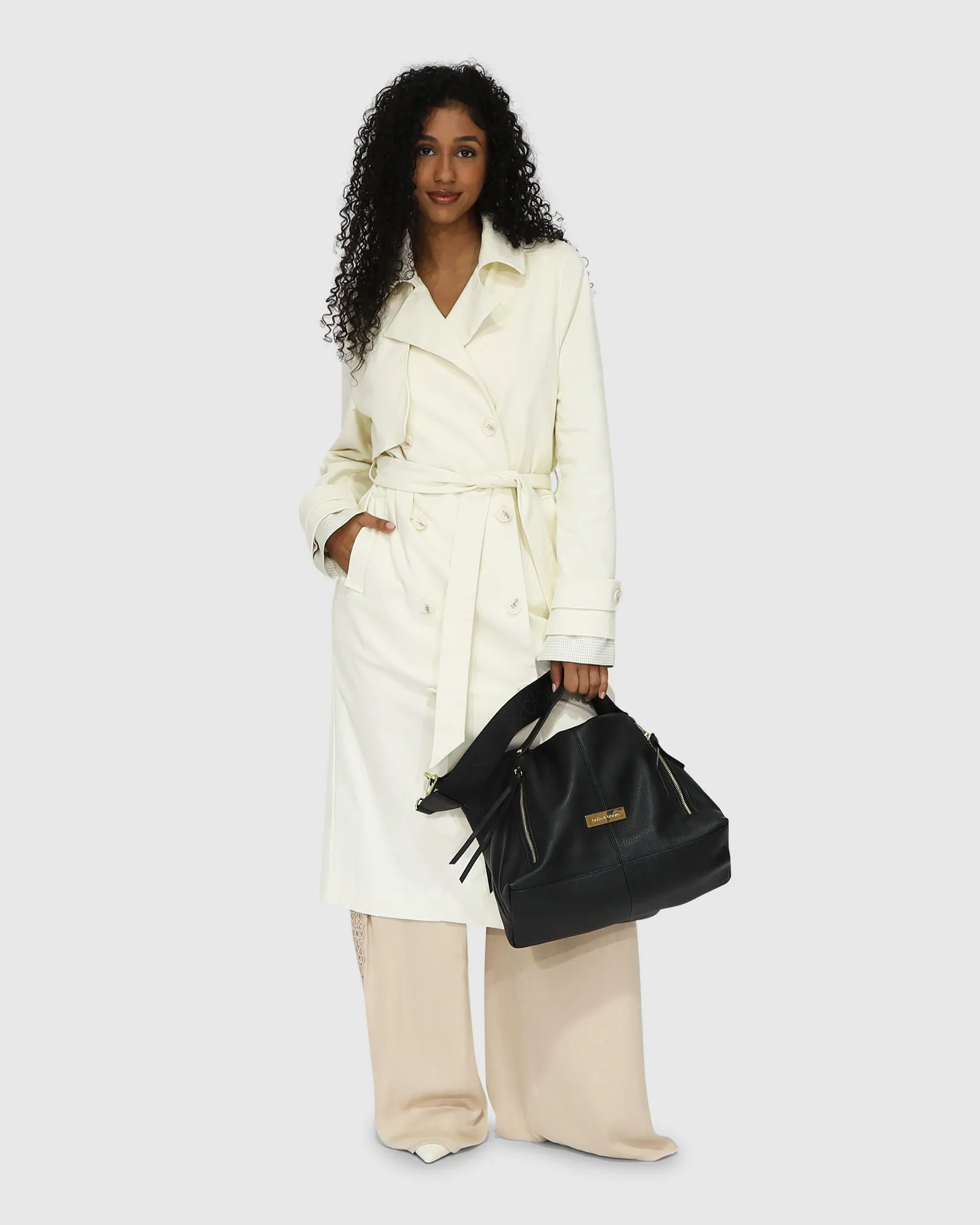 Empirical Trench Coat - Cream