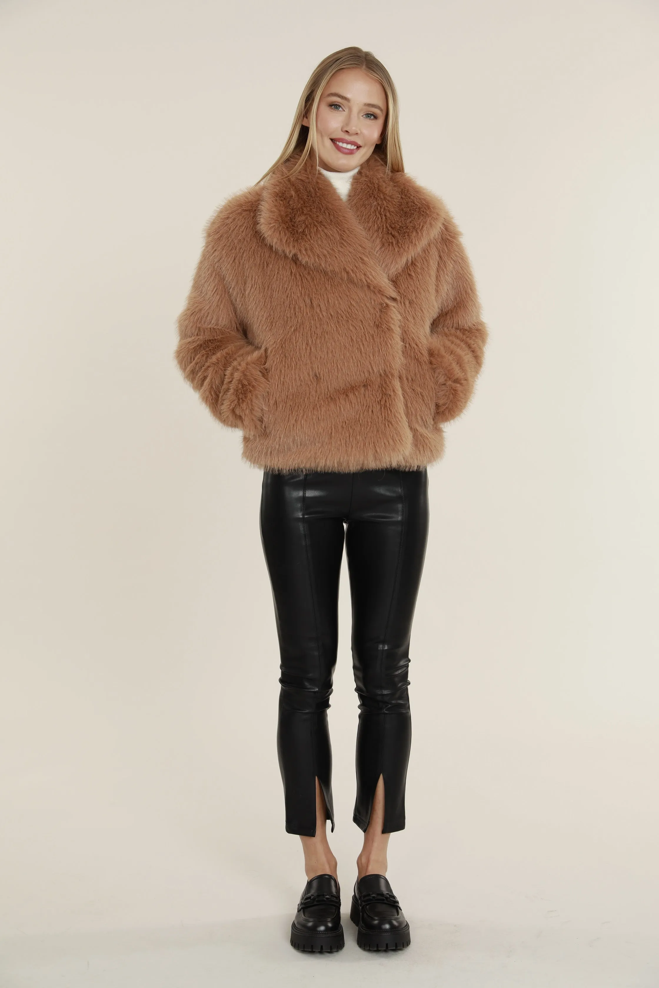 Faux Fur Jacket