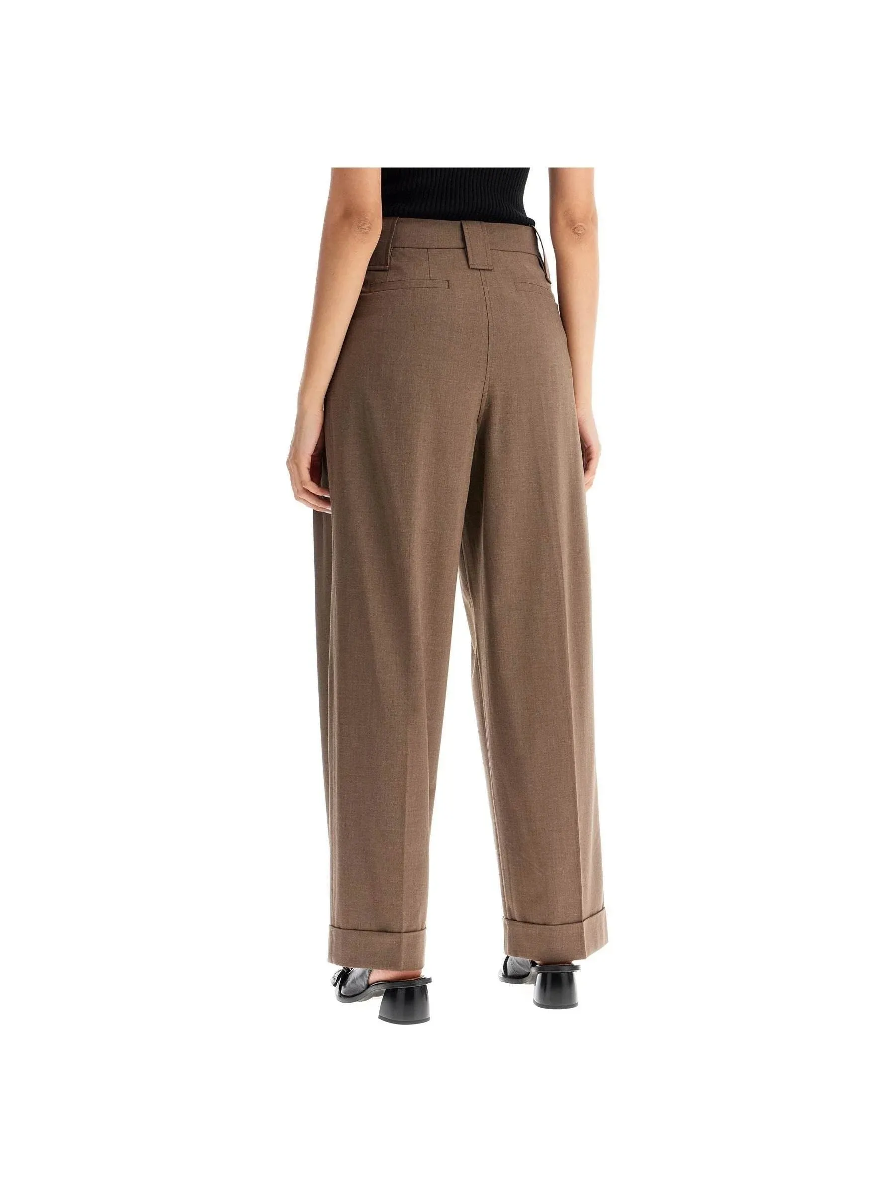 Flowy Trousers - Lightweight Fabric - Pants