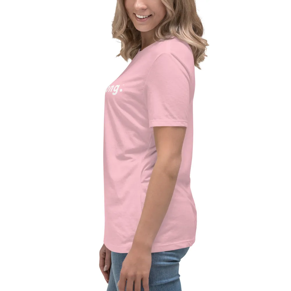 GIRLS ON THE RUN, PERFECT FEMME FITTED RELAXED TEE