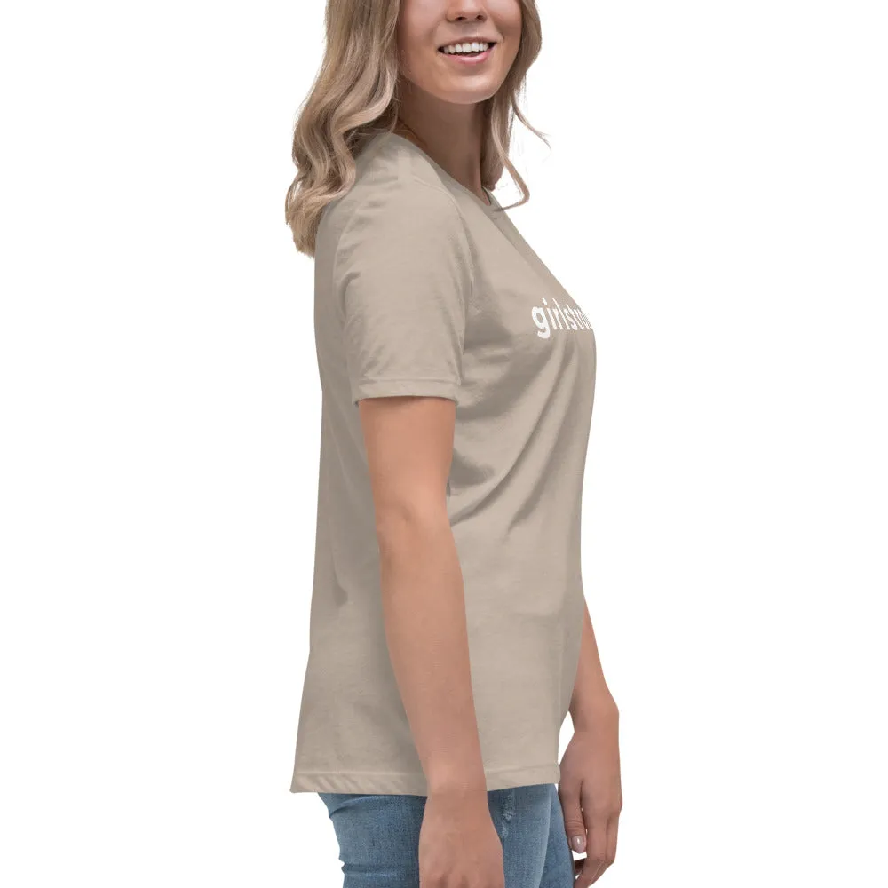 GIRLS ON THE RUN, PERFECT FEMME FITTED RELAXED TEE