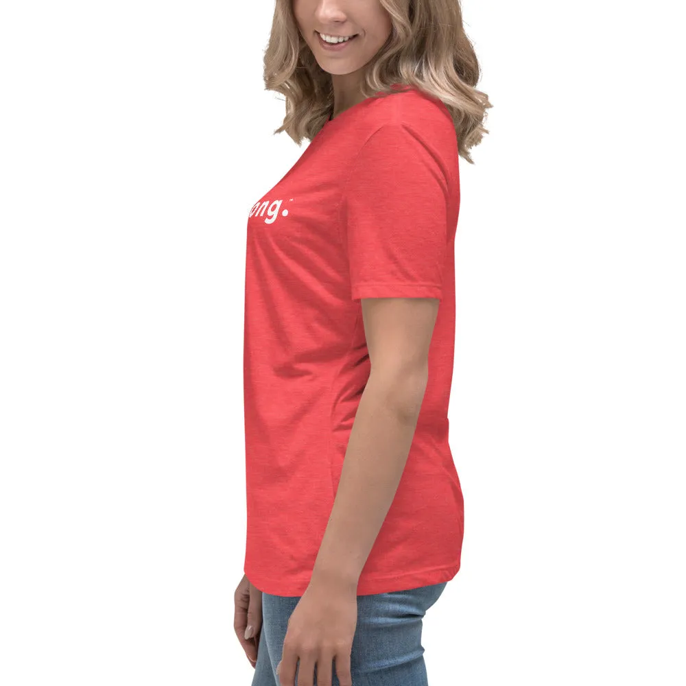 GIRLS ON THE RUN, PERFECT FEMME FITTED RELAXED TEE