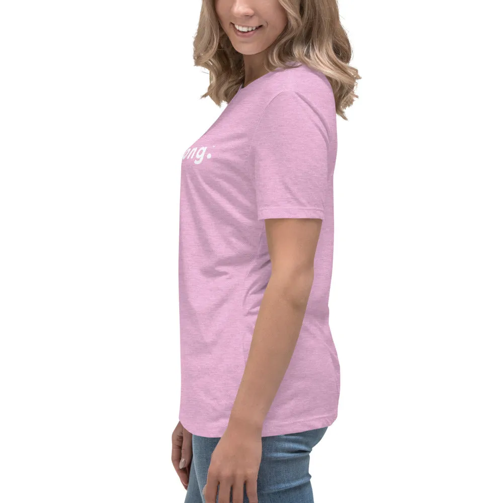 GIRLS ON THE RUN, PERFECT FEMME FITTED RELAXED TEE