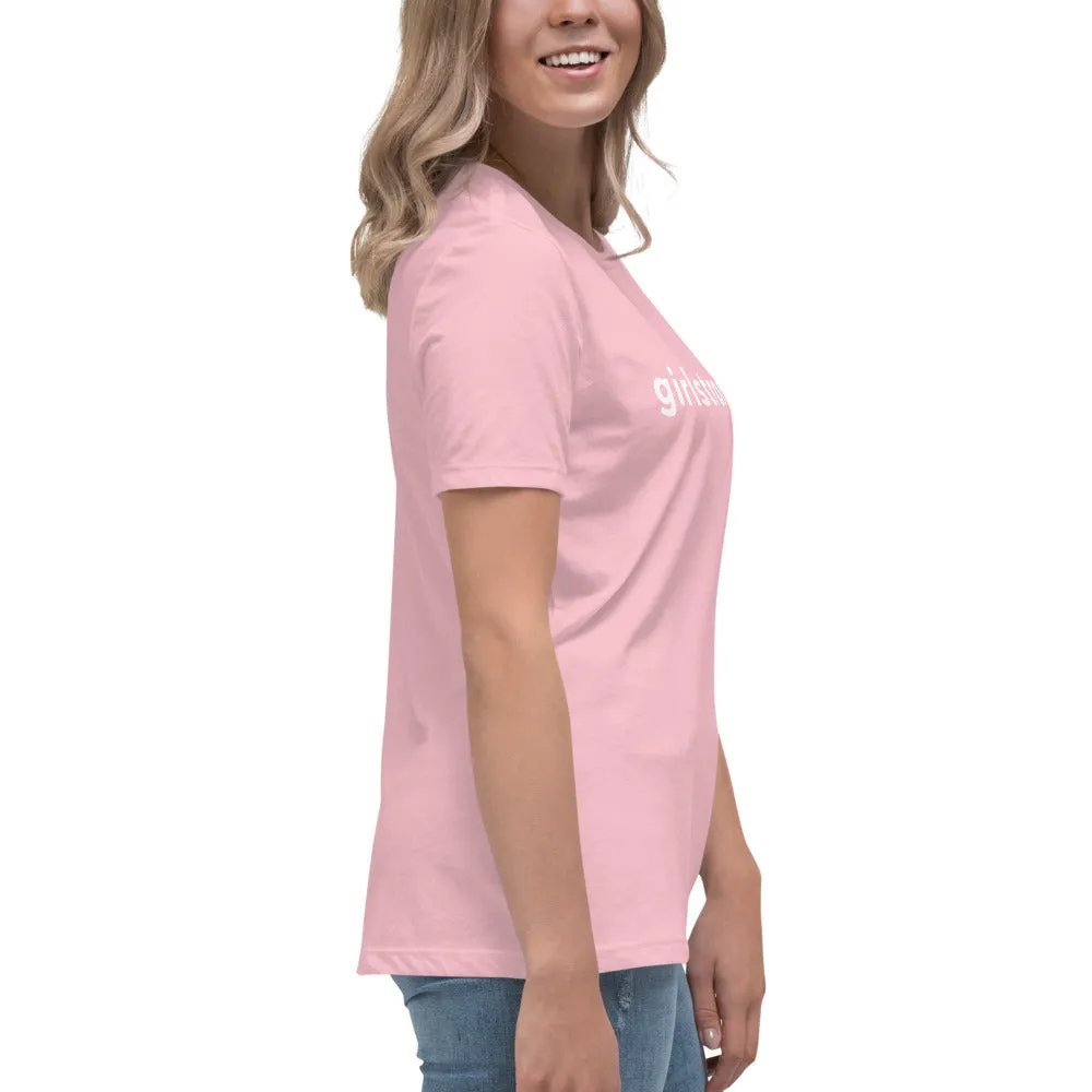 GIRLS ON THE RUN, PERFECT FEMME FITTED RELAXED TEE