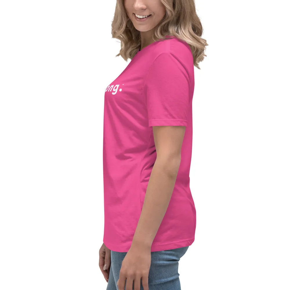 GIRLS ON THE RUN, PERFECT FEMME FITTED RELAXED TEE