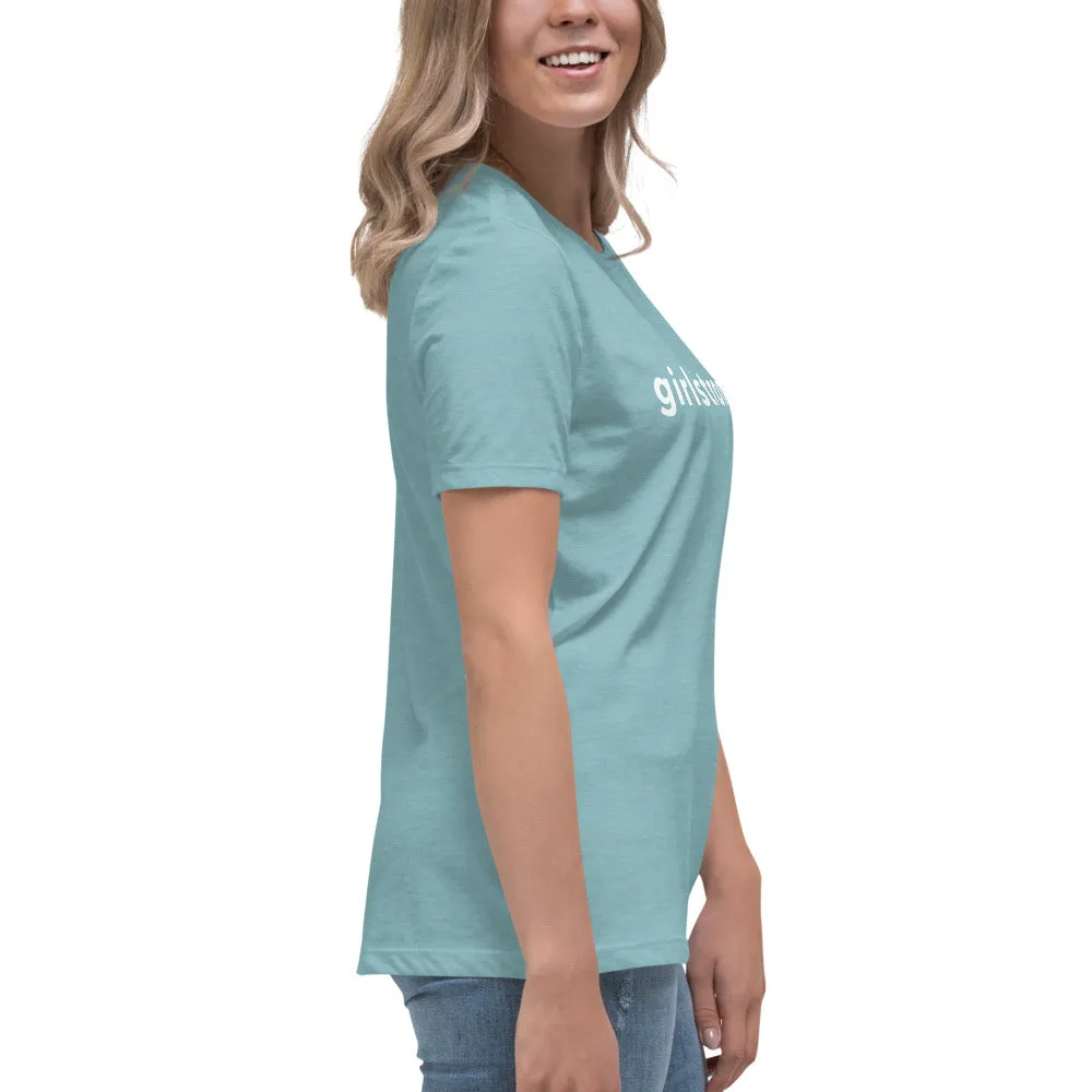 GIRLS ON THE RUN, PERFECT FEMME FITTED RELAXED TEE