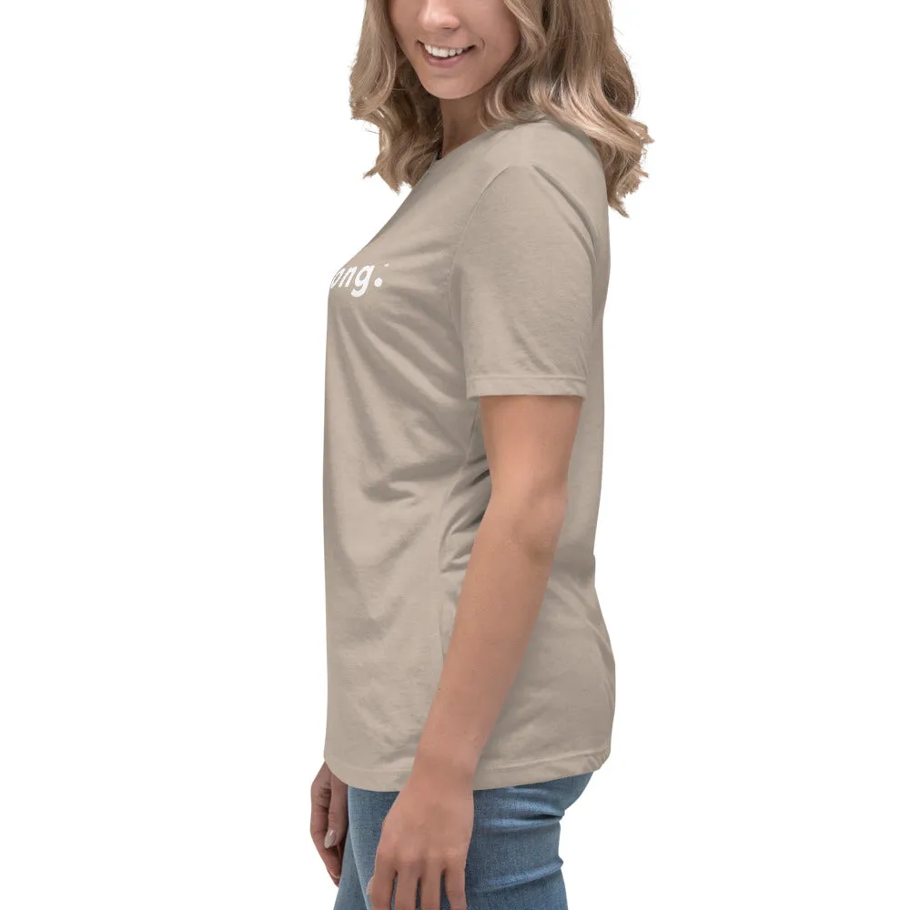 GIRLS ON THE RUN, PERFECT FEMME FITTED RELAXED TEE