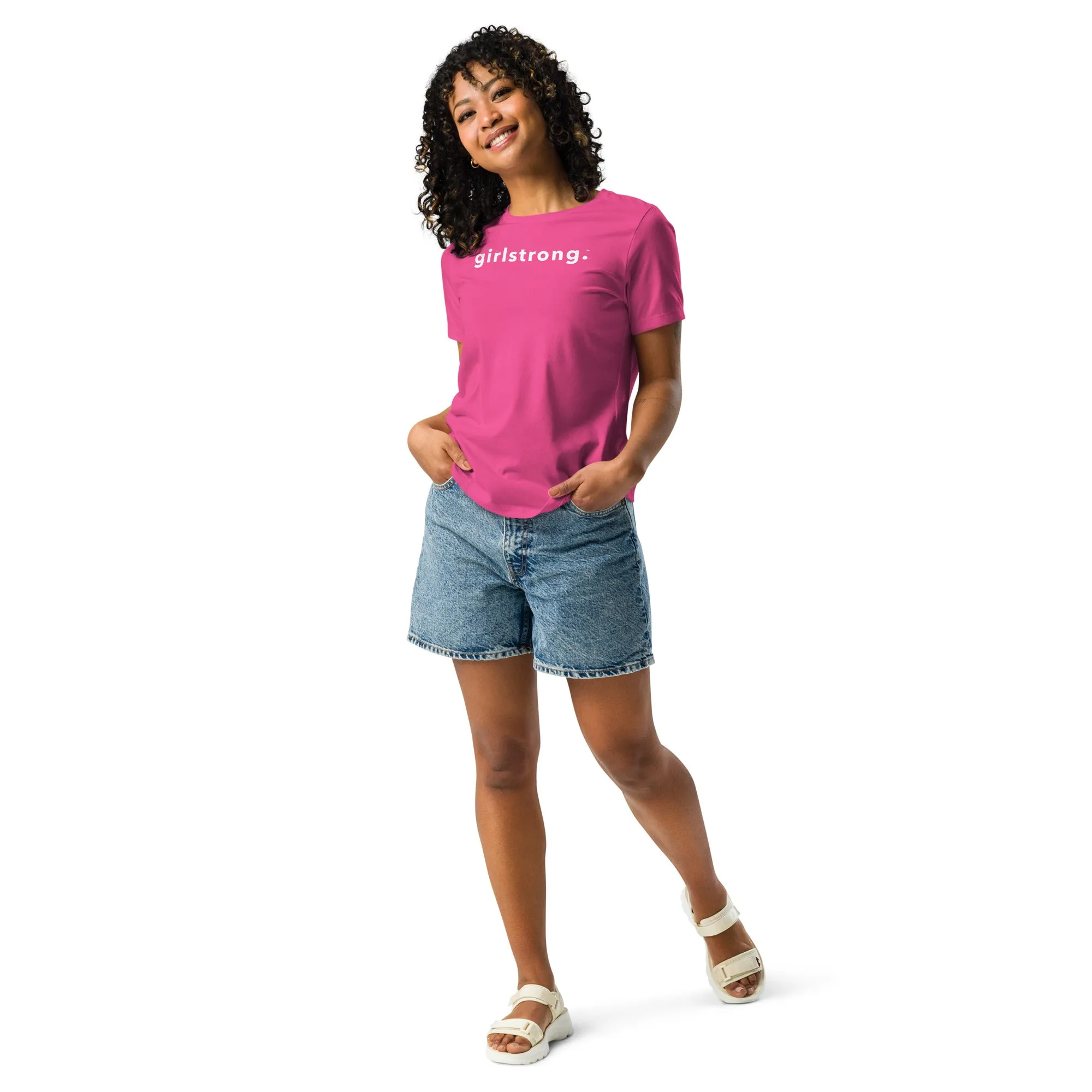 GIRLS ON THE RUN, PERFECT FEMME FITTED RELAXED TEE