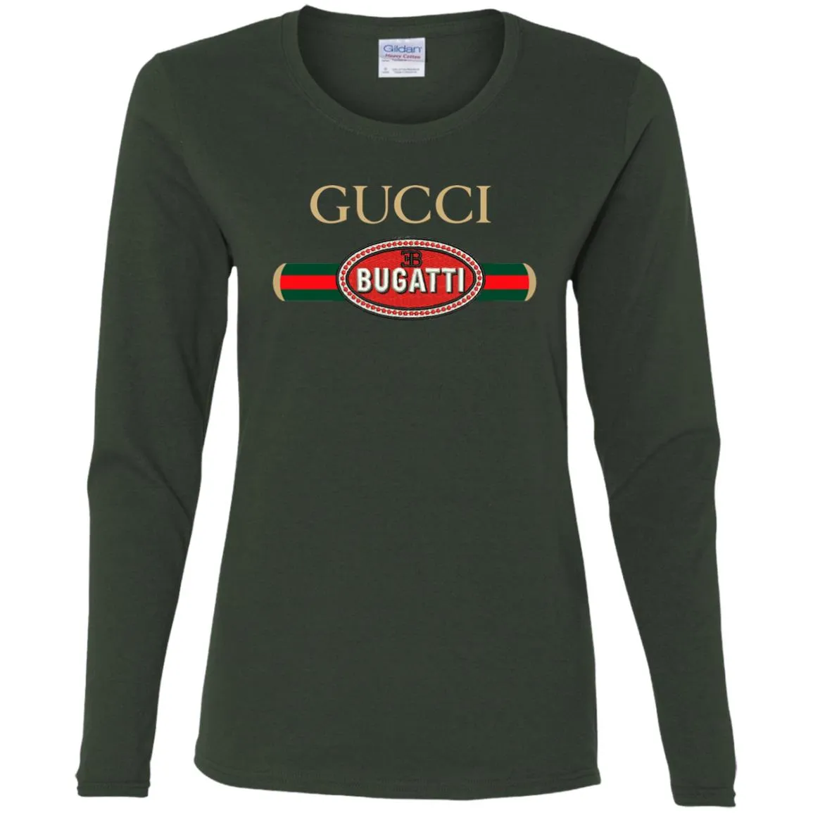 Gucci Bugatti Shirt Women Long Sleeve Shirt