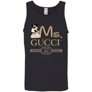 Gucci Couple Disney Ms Minnie Valentine's Day T-shirt Men Cotton Tank