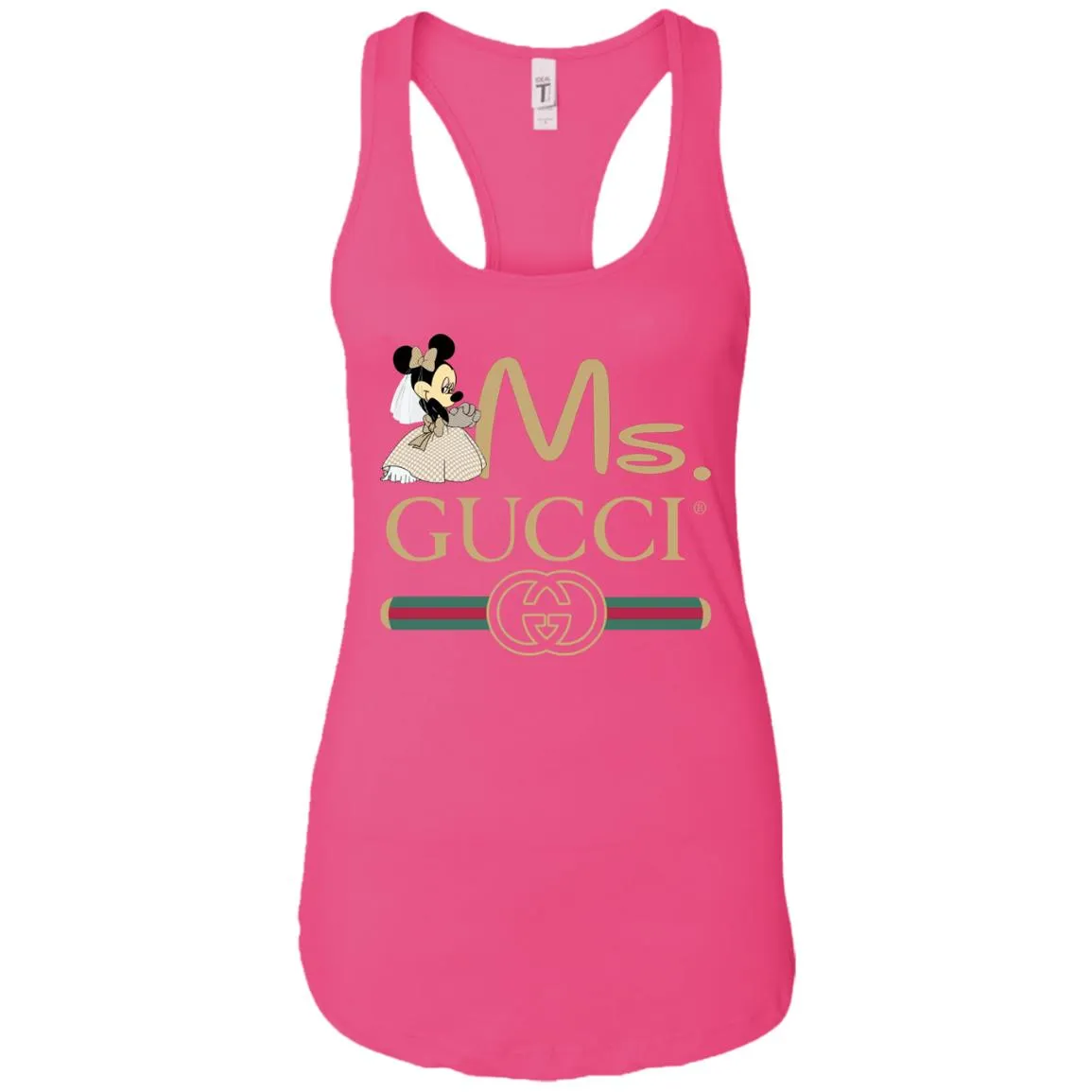 Gucci Couple Disney Ms Minnie Valentine's Day T-shirt Women Tank Top