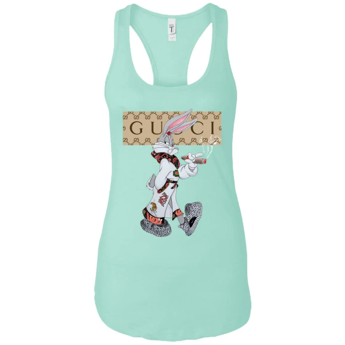 Gucci Rabbit Smoking Tshirt Women Tank Top