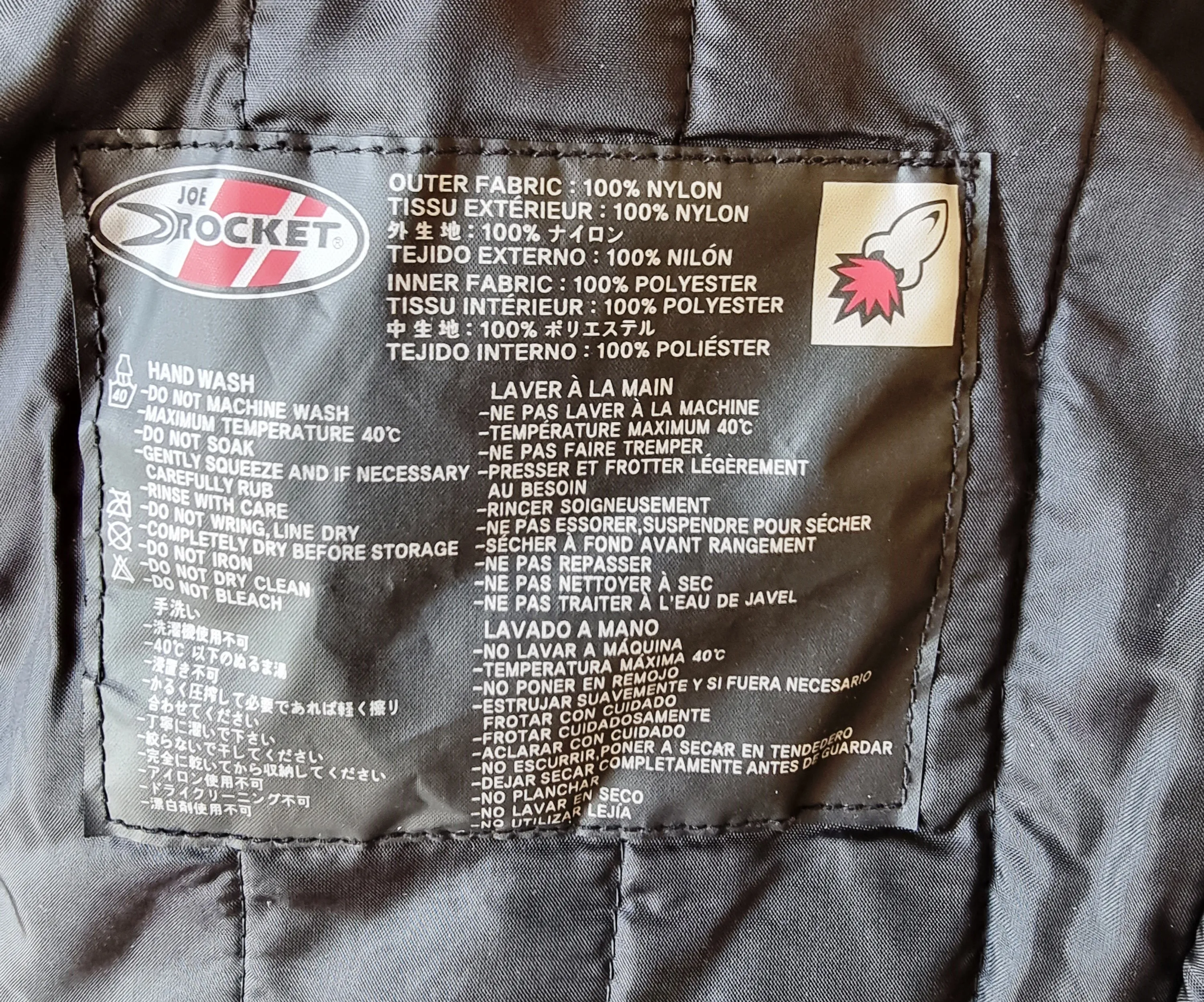 Honda Joe Rocket Rare Women’s Motorbike Jacket UK S