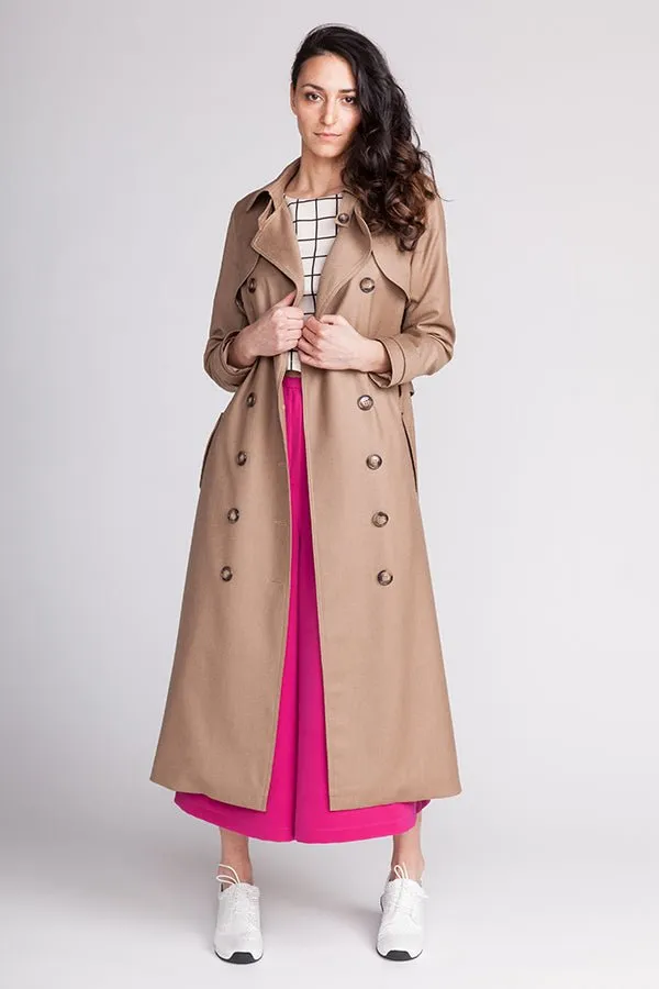 Isla Trench Coat - PDF Pattern - Named Clothing