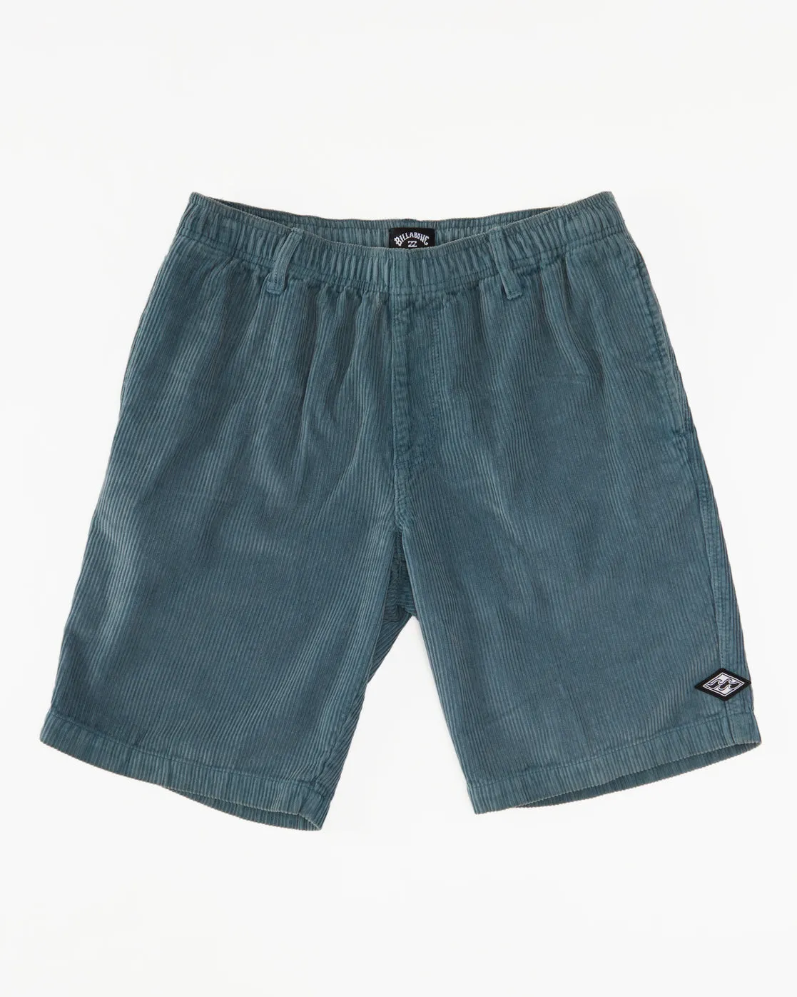 Larry Corduroy 20" Shorts - Smoke Blue