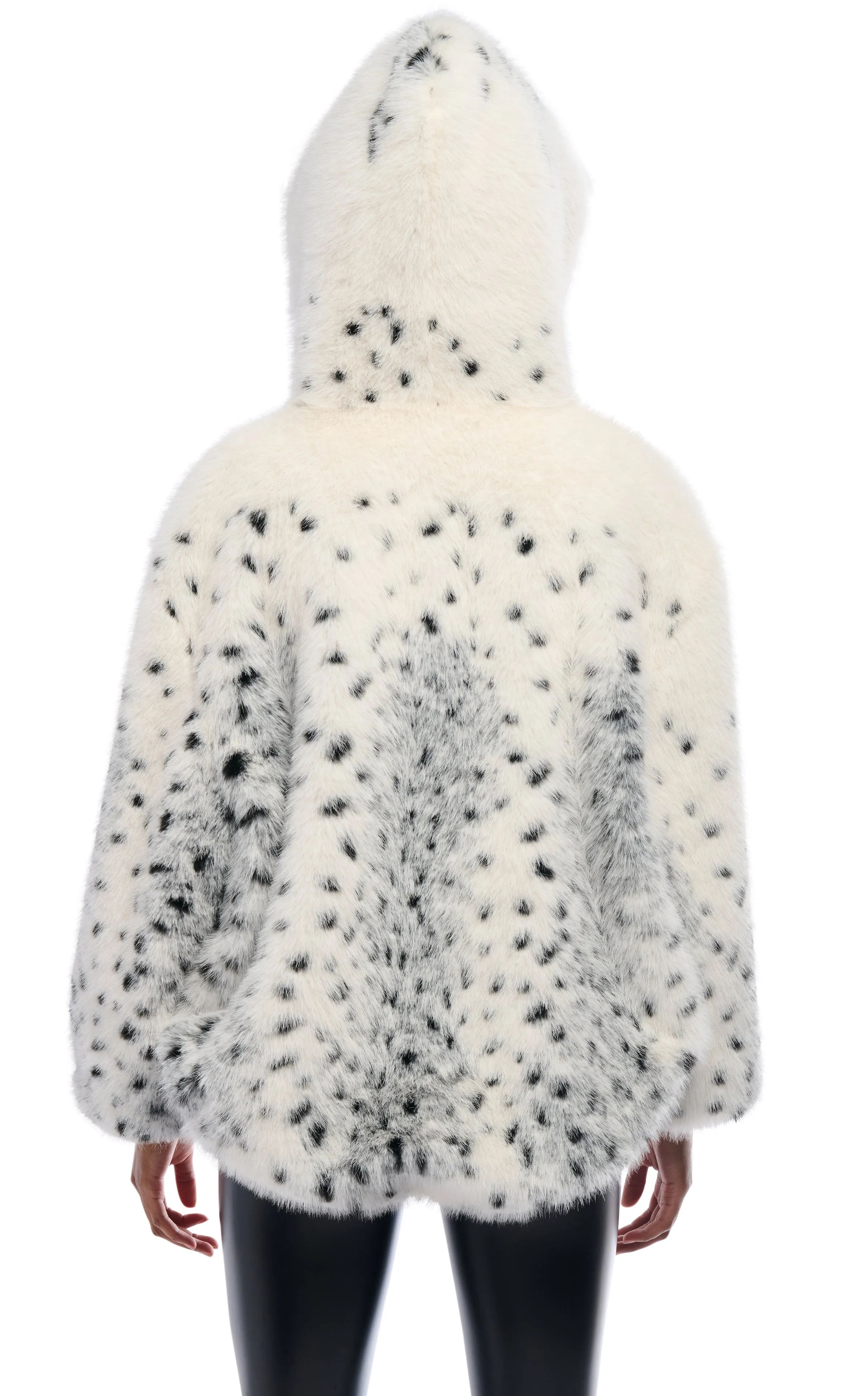 LEO-CITY LEOPARD FAUX FUR JACKET