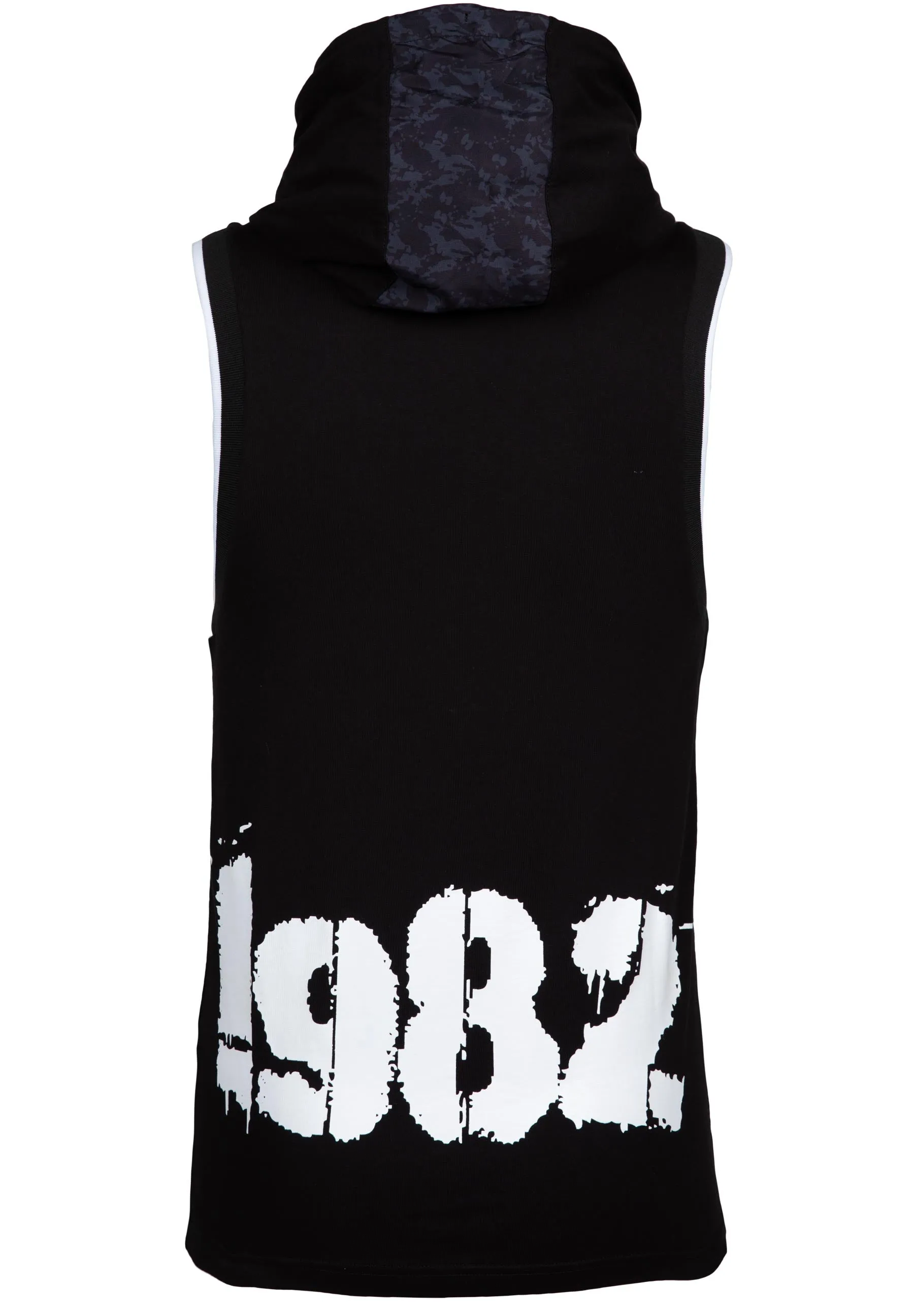 Loretto Hooded Tank Top - Black