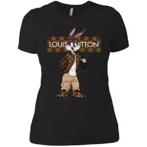 Louis Vuitton Rabbit Beauty T-shirt Women Cotton T-Shirt