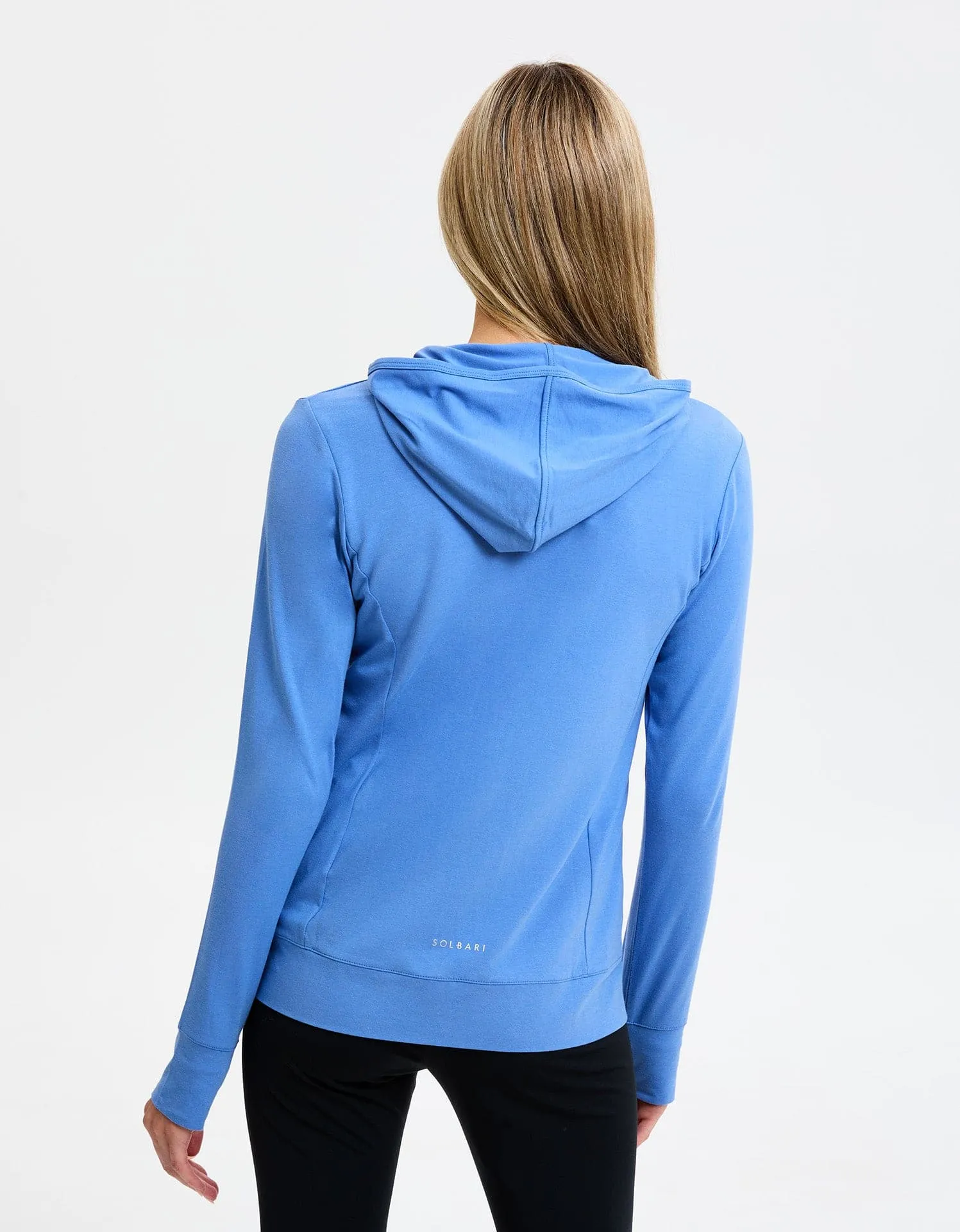 Luxe Hooded Full Zip Top UPF 50  Sensitive Collection