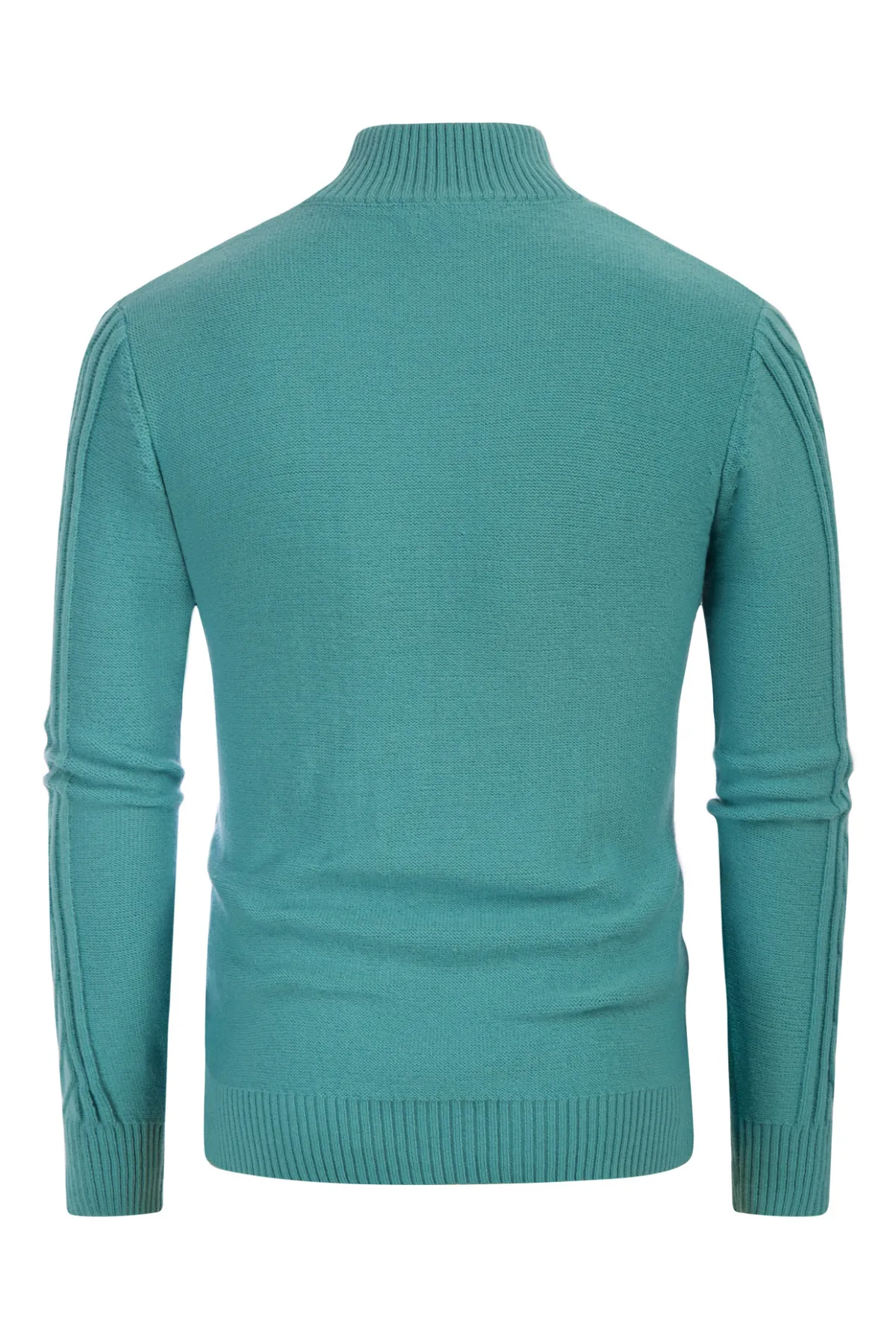 Men's Cable Knit Henley Pullover Sweater Thermal Jumper Sweaters