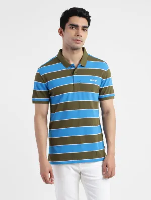 Men's Colorblock Polo T-shirt