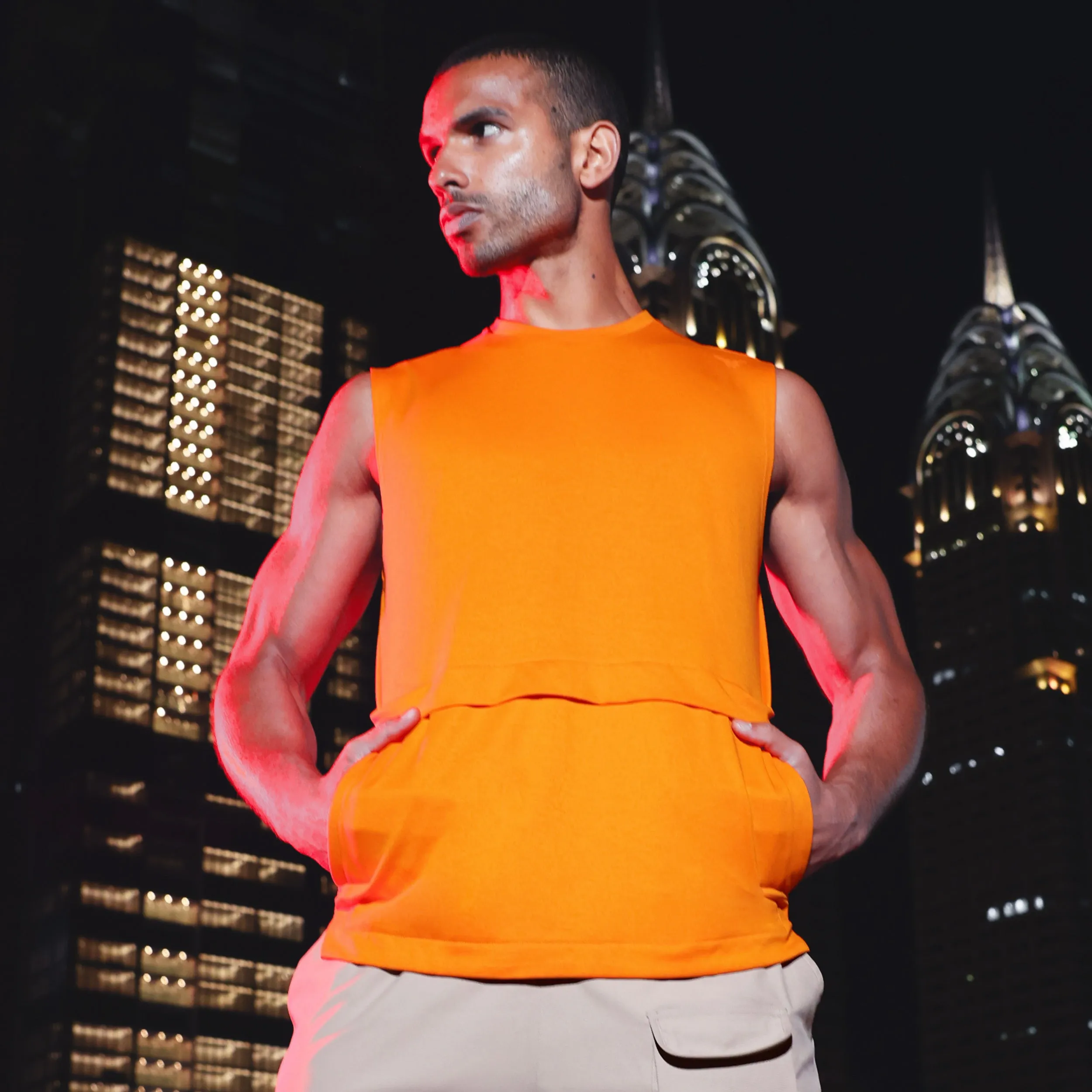 Momentum Tank - Persimmon Orange