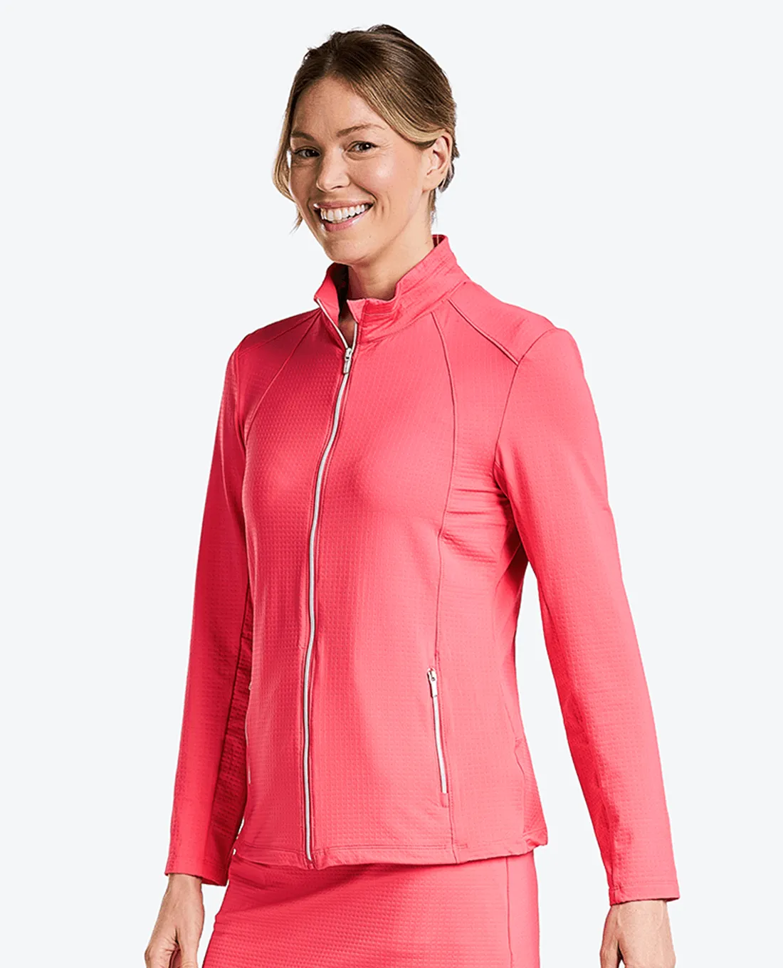 NIVO UV Livia Full Zip Jacket 700 Geranium