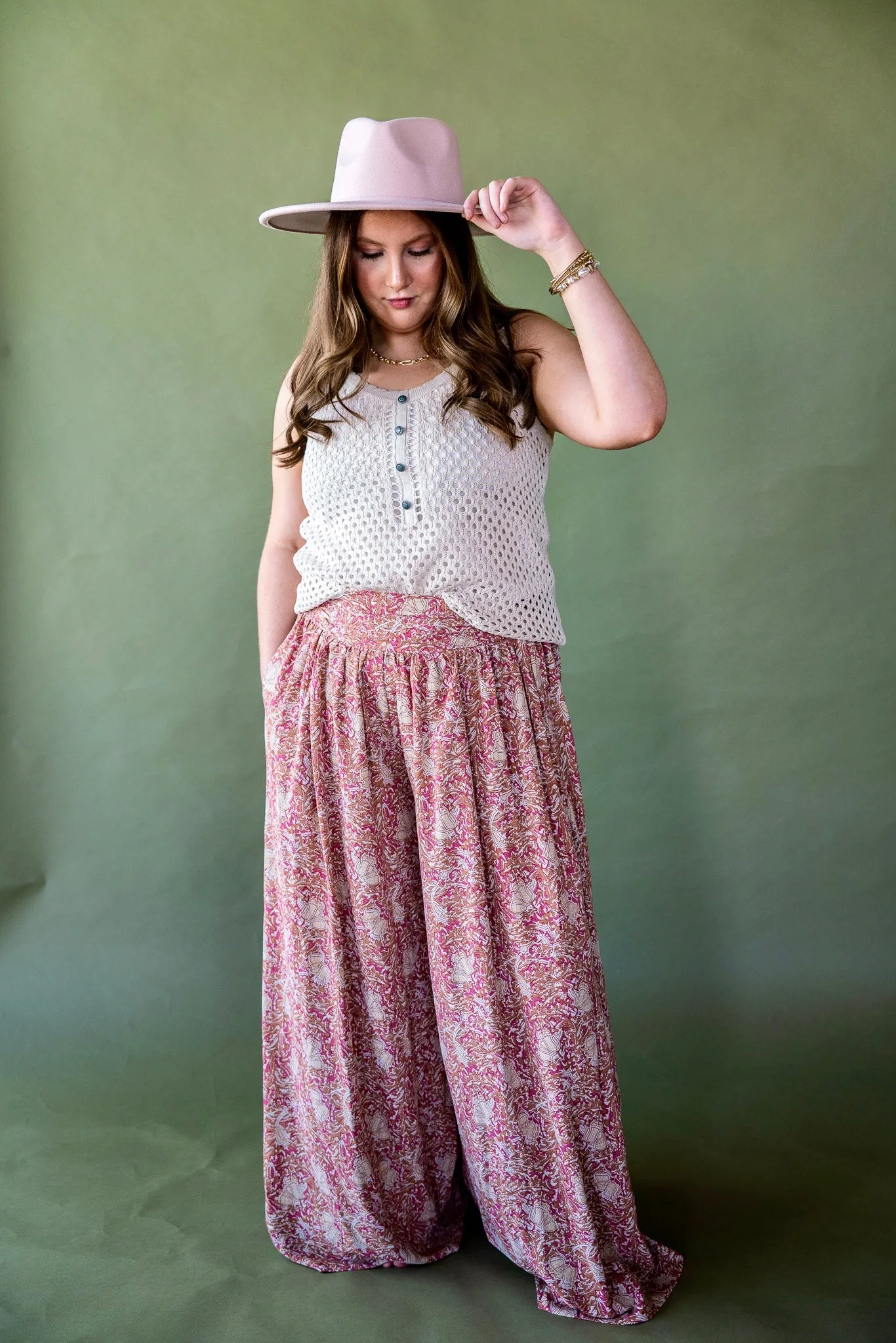 Paisley Palazzo Pants