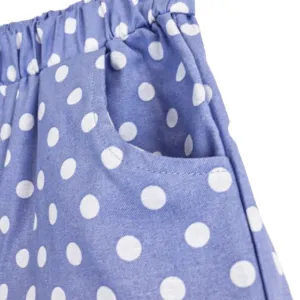 Polka Dot Shorts. Pink, Blue