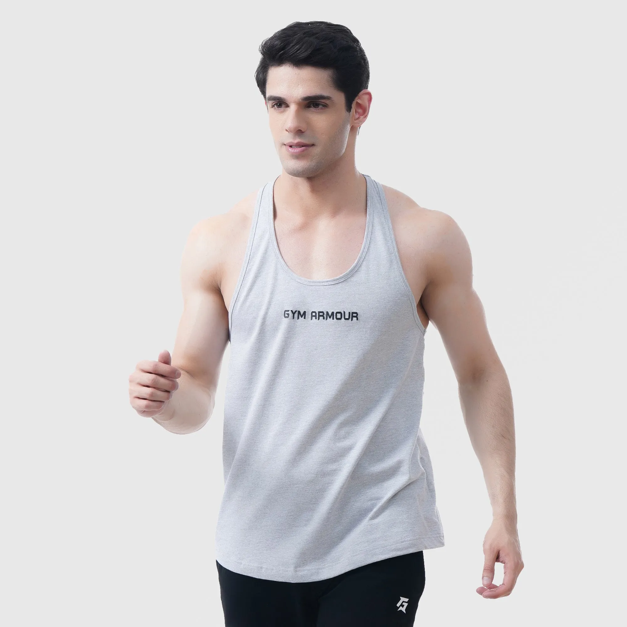 Pro Grip Tank (Heather Grey)