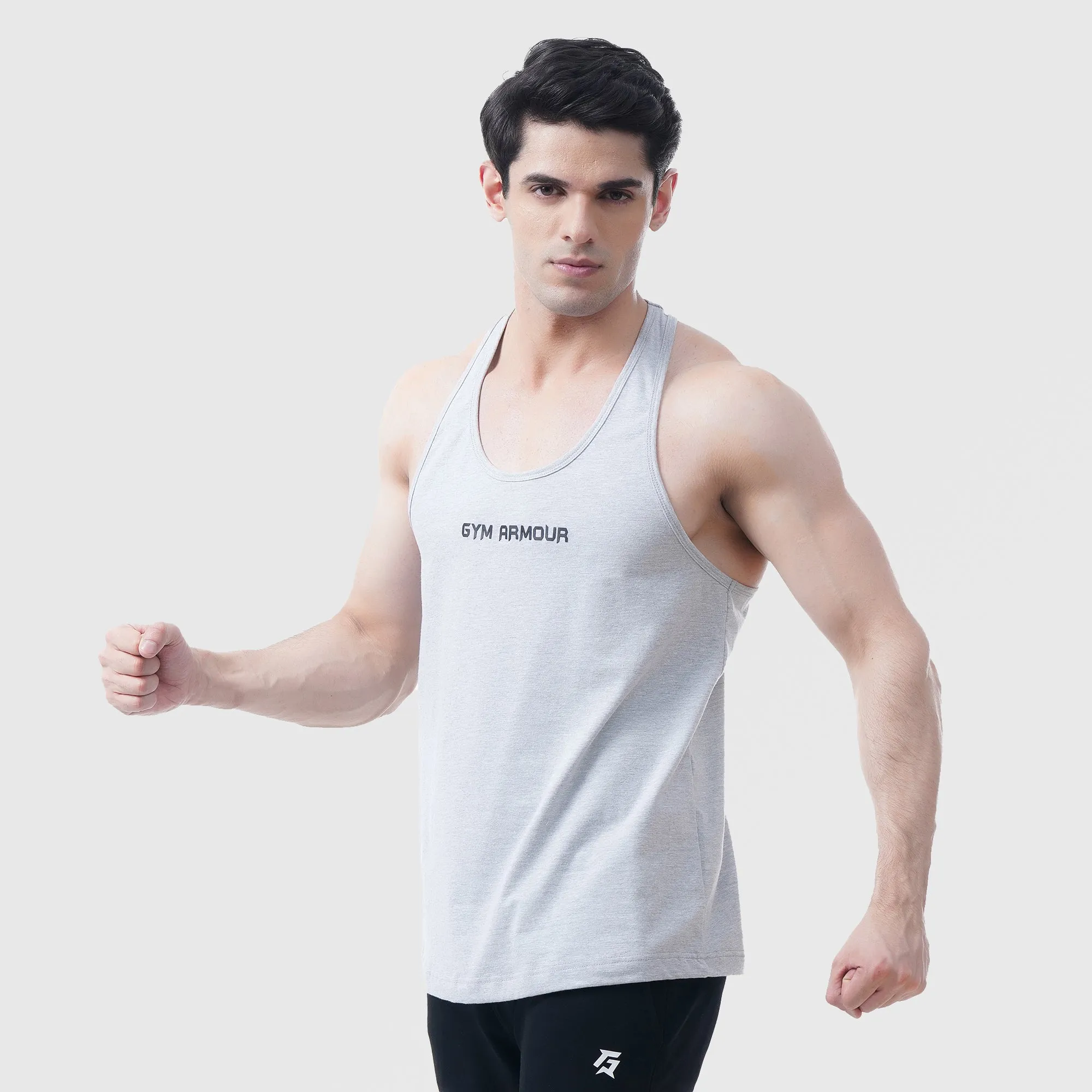 Pro Grip Tank (Heather Grey)