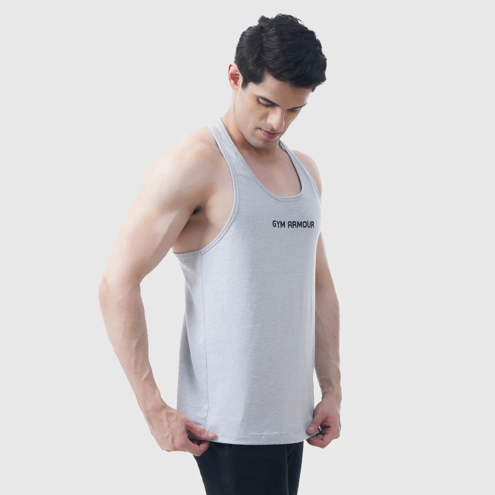 Pro Grip Tank (Heather Grey)