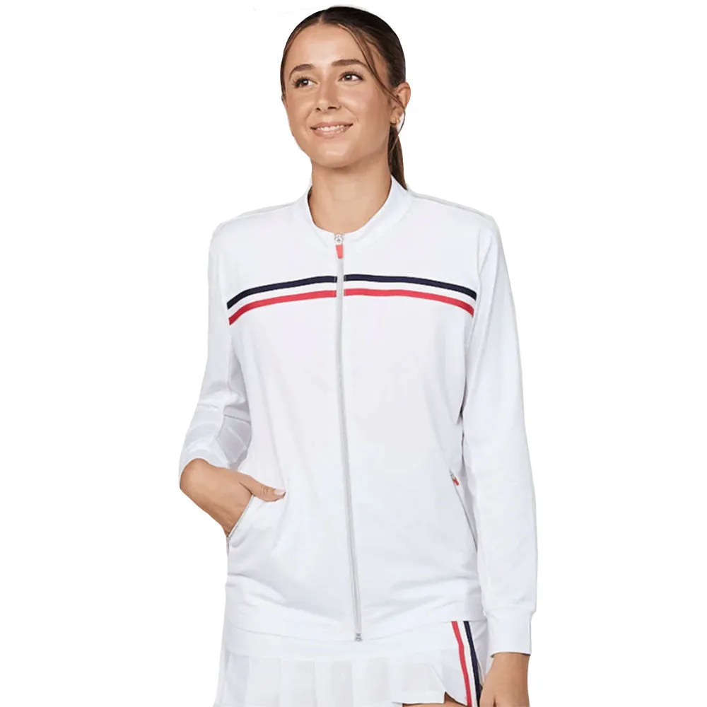 Sofibella Wild Flowers Womens Tennis Jacket