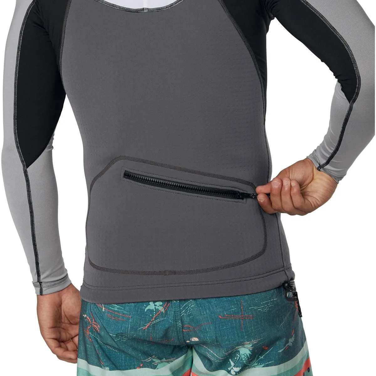 Storm Snug Fit Hooded Long Sleeve Rashguard