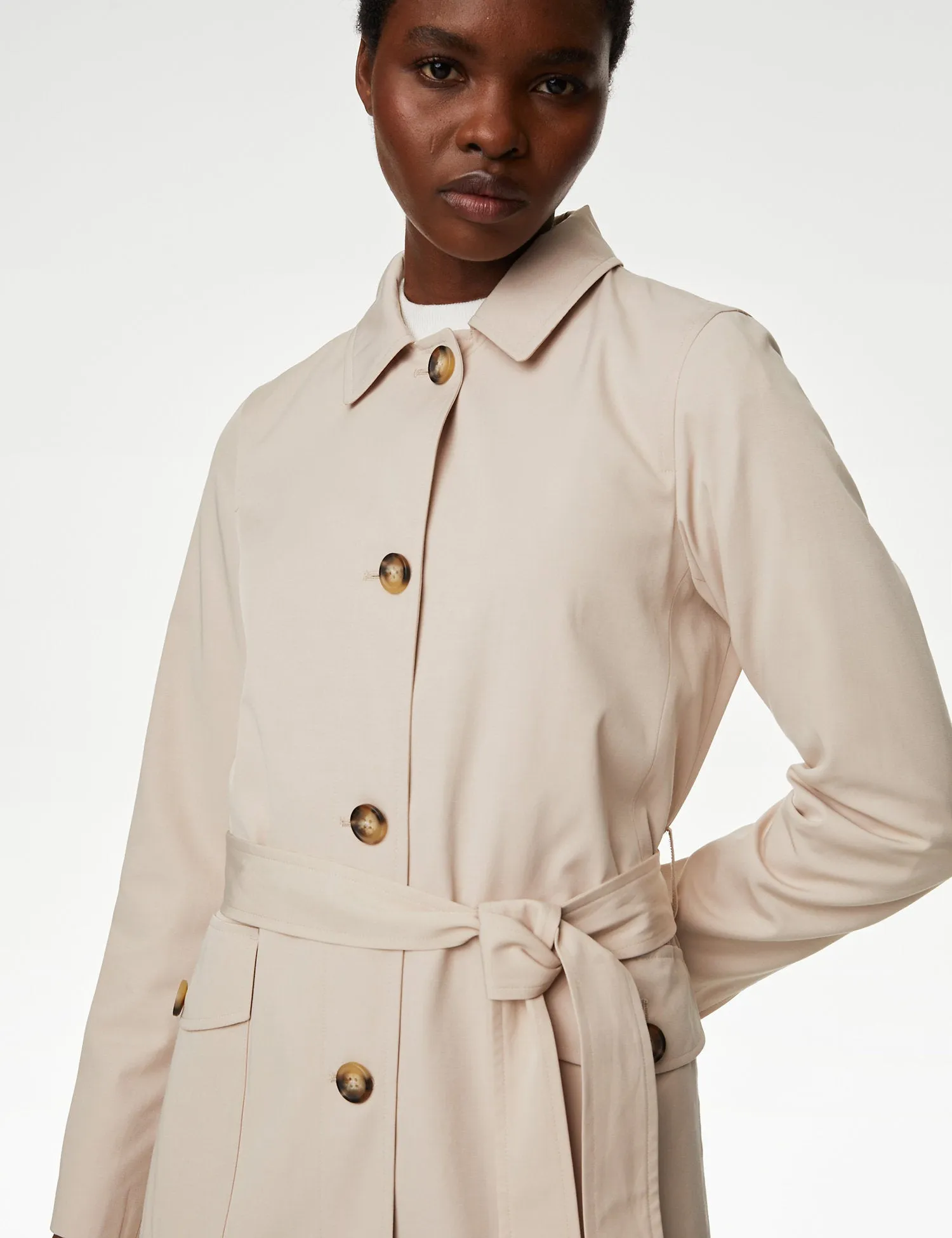 Stormwear™ Belted Single Breasted Trench Coat